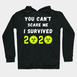 You can't scare me I survived 2020 - Funny Festive Gift Hoodie